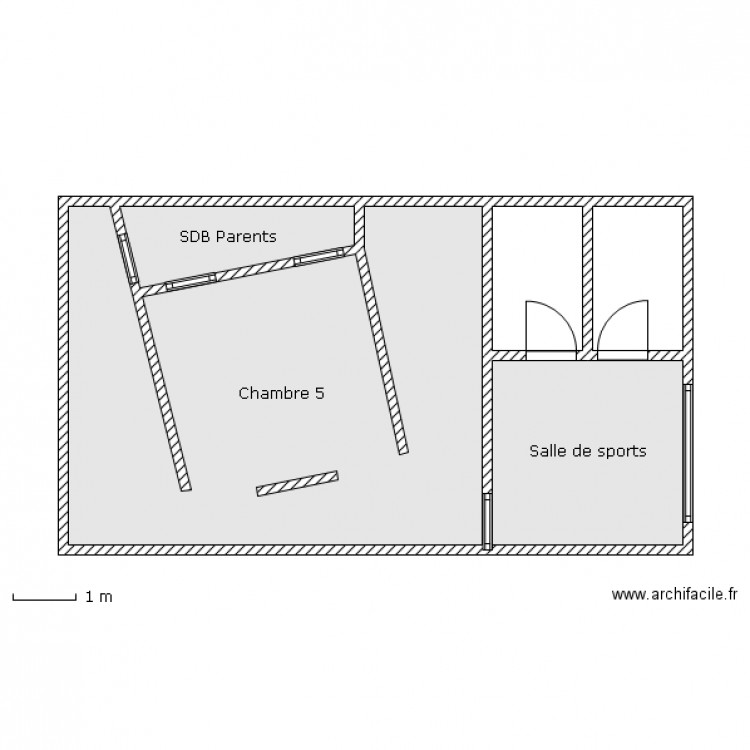 Etage - HG sans objet. Plan de 0 pièce et 0 m2