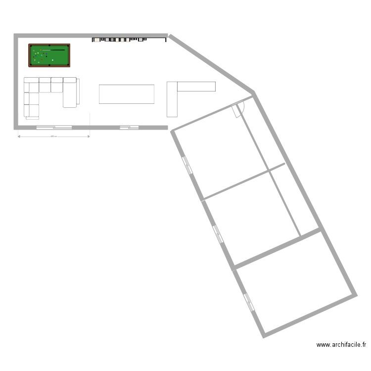 titre. Plan de 0 pièce et 0 m2