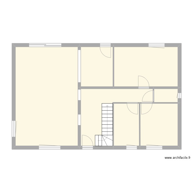 DAVID/GAUCHER - RDC. Plan de 0 pièce et 0 m2