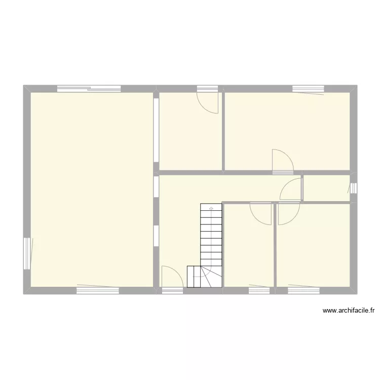 DAVID/GAUCHER - RDC. Plan de 