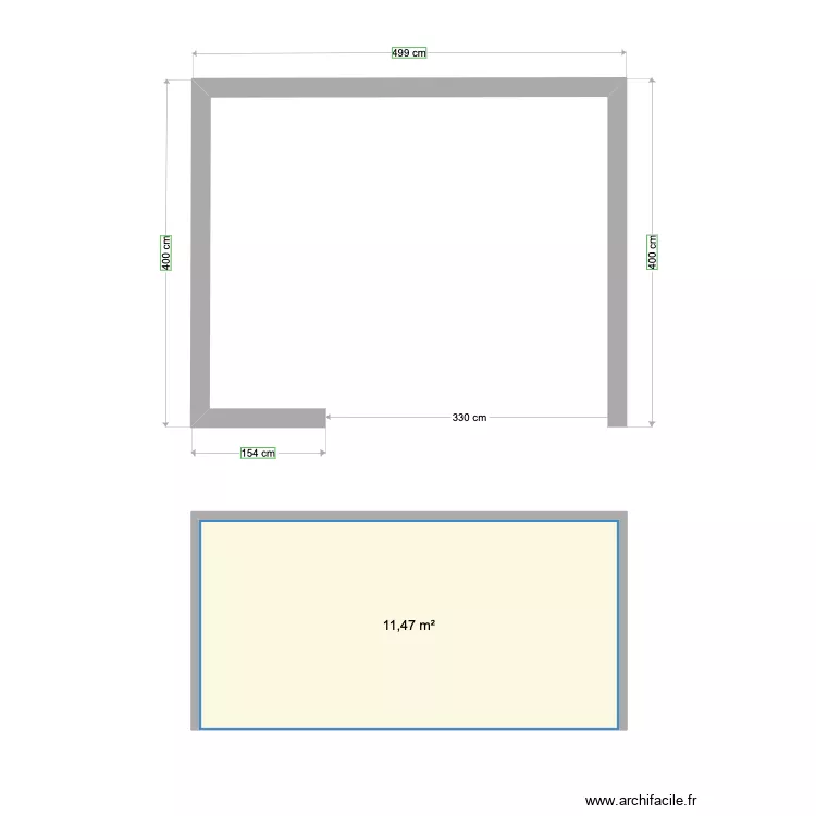 garage buché. Plan de garage buché. Plan de