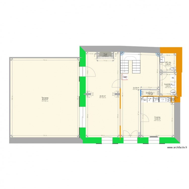 Maison Madeleine PRO. Plan de 0 pièce et 0 m2