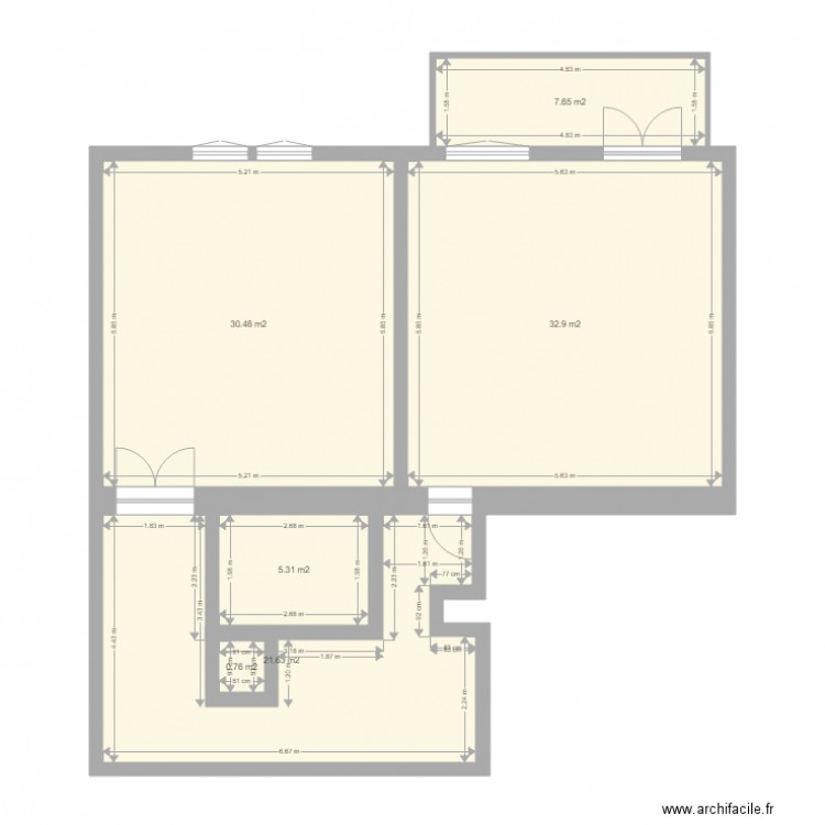 Rákóczi Alsóerd?sor. Plan de 0 pièce et 0 m2