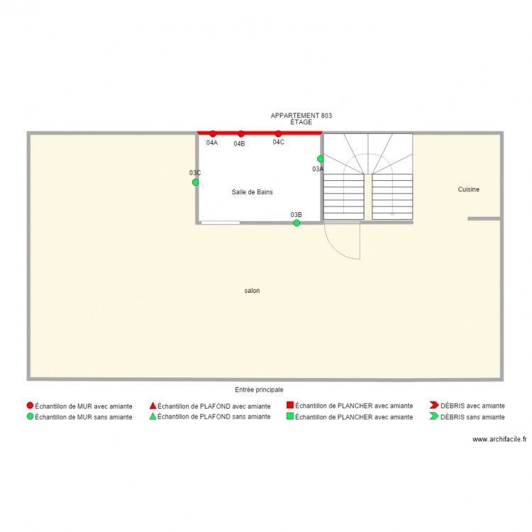 803 Étage . Plan de 0 pièce et 0 m2