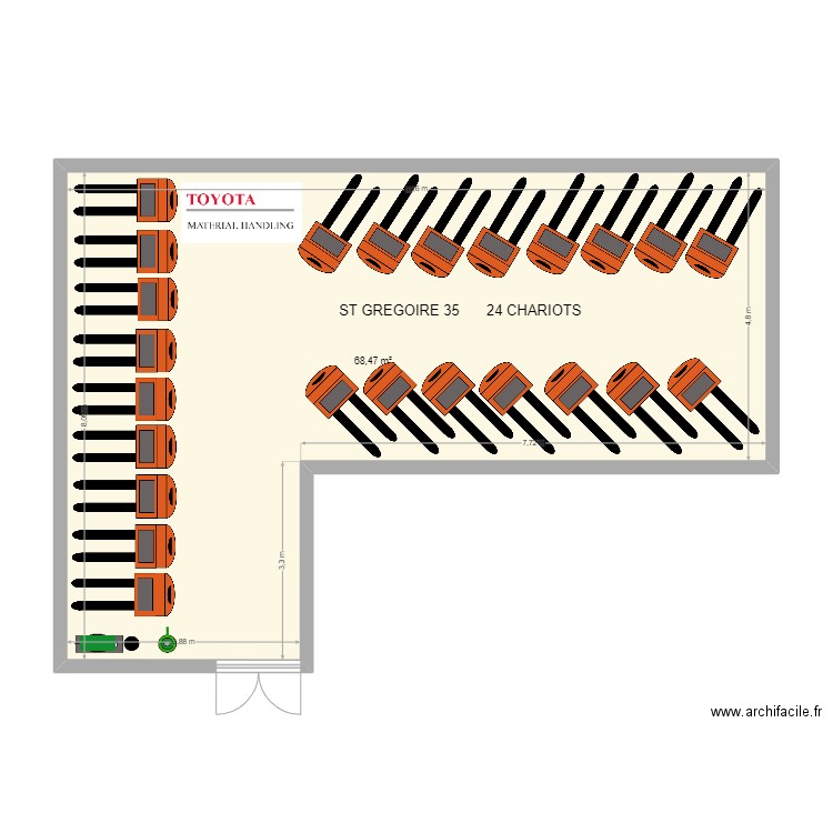 ST GREGOIRE 35 . Plan de 0 pièce et 0 m2