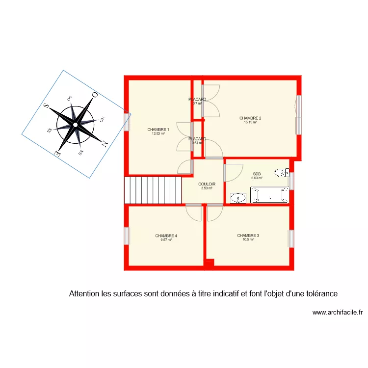 BI 6294 ETAGE MARIAM. Plan de BI 6294 ETAGE MARIAM. Plan de