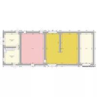 Plan avant r&eacute;novation 2 niveaux