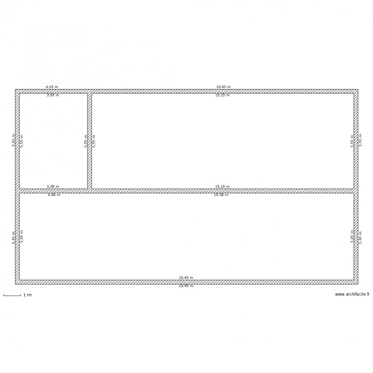 zevi. Plan de 0 pièce et 0 m2