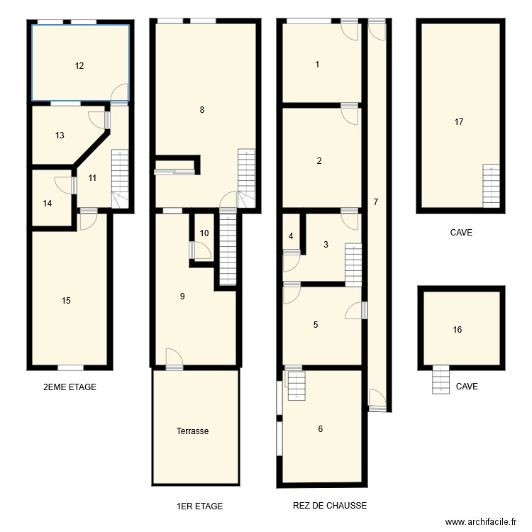 195125 LARCHER. Plan de 0 pièce et 0 m2