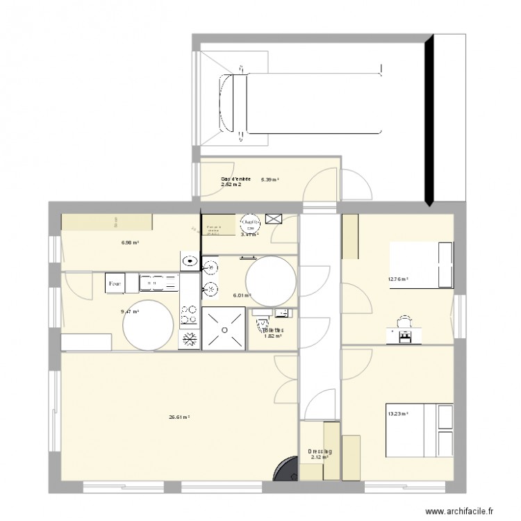  maison603. Plan de 0 pièce et 0 m2