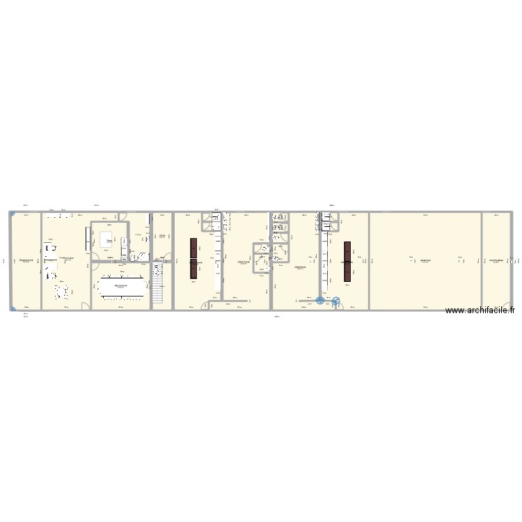 plan bät. Plan de 0 pièce et 0 m2