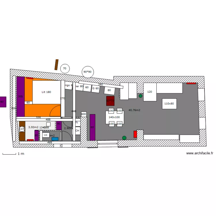 RDC seul sept 2015 COTES OK TOP. Plan de RDC seul sept 2015 COTES OK TOP. Plan de