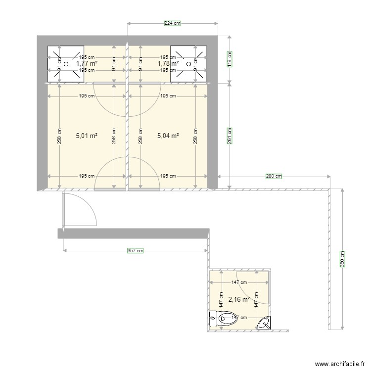 Physique club 2. Plan de 0 pièce et 0 m2