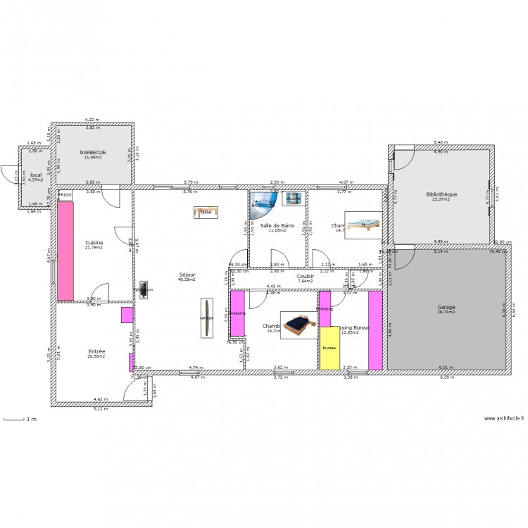 balma. Plan de 0 pièce et 0 m2