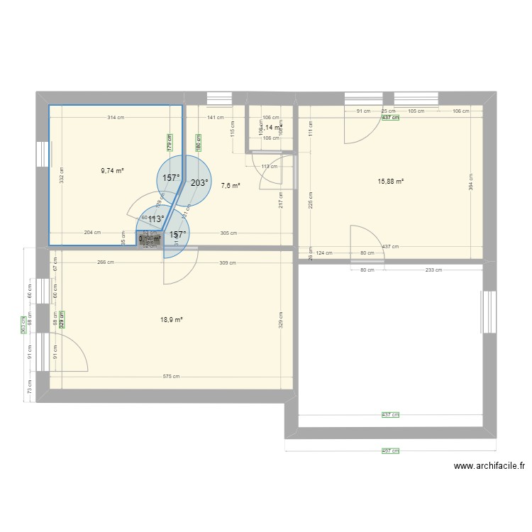 La Marléone 1+2. Plan de 0 pièce et 0 m2
