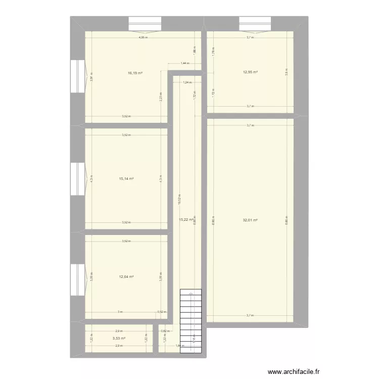 Doyhembourg. Plan de 
