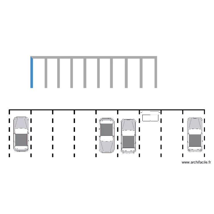 parking 2. Plan de 