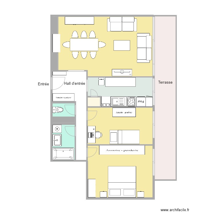 Appartement 1090 Jette. Plan de 0 pièce et 0 m2