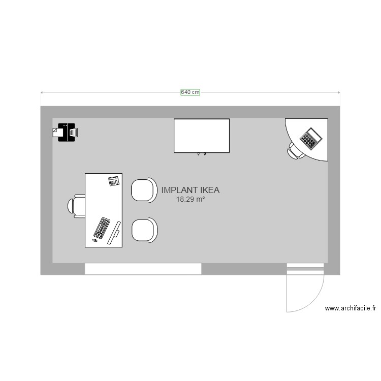 IMPLANT IKEA. Plan de 0 pièce et 0 m2