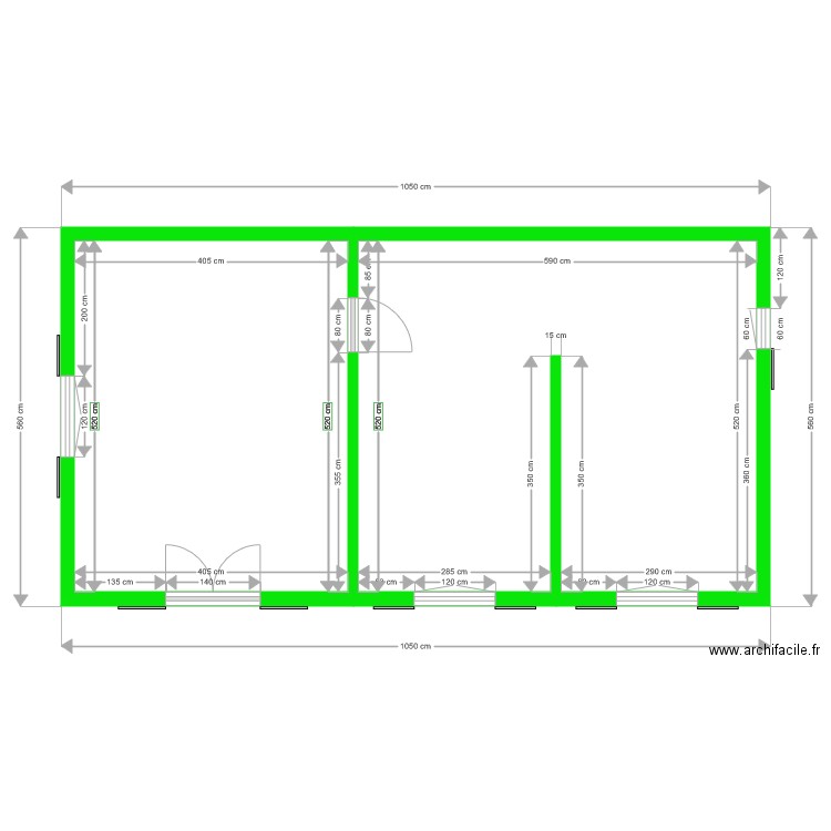 plan de masse 21 02. Plan de 0 pièce et 0 m2