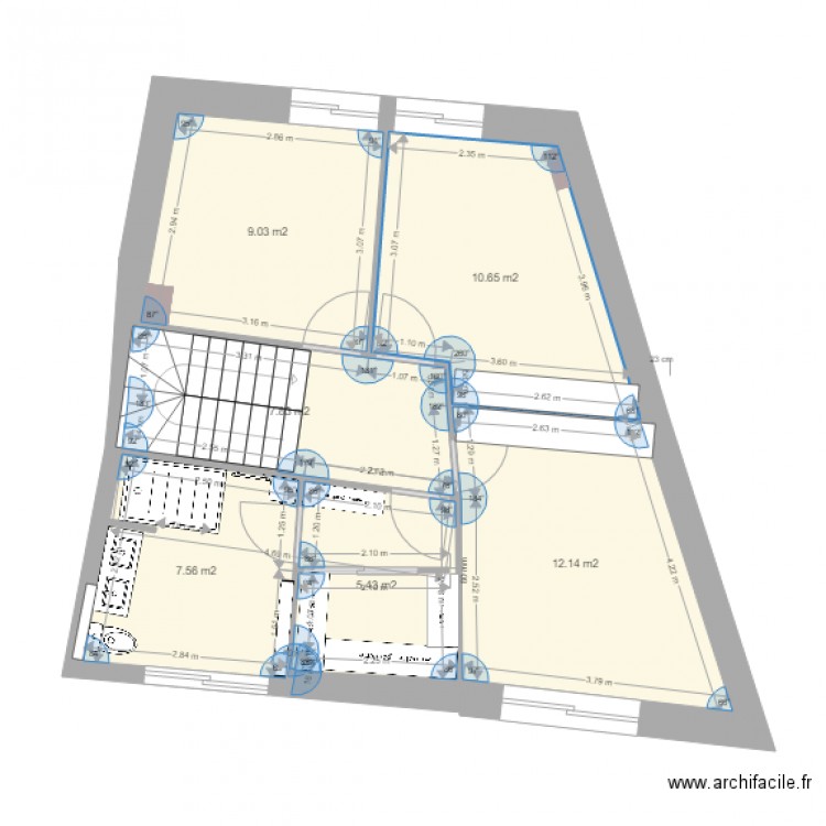 maison steph 9 dressing. Plan de 0 pièce et 0 m2