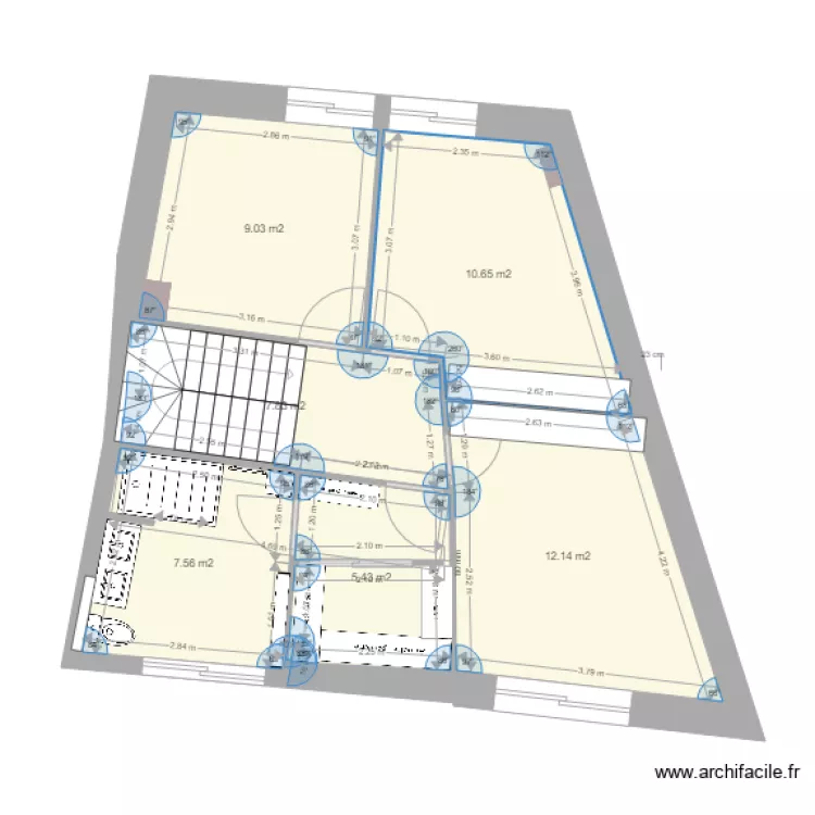 maison steph 9 dressing. Plan de 