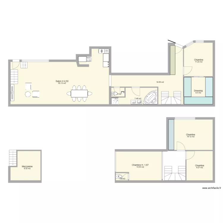 CASTRO Paris 11. Plan de 