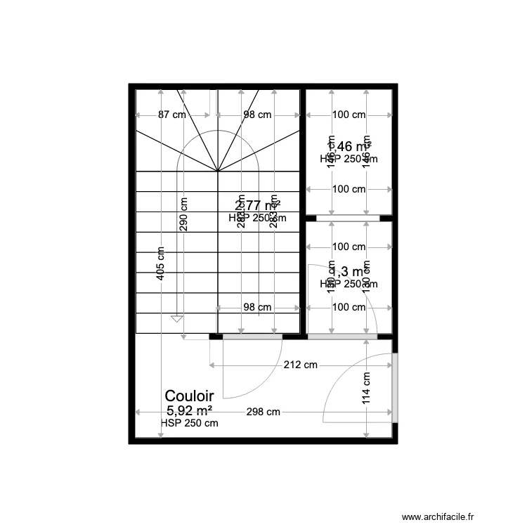 JOLY EXISTANT. Plan de 