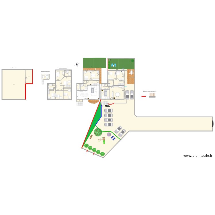 MAISON st ismier PLANS PROJET ok 6. Plan de 0 pièce et 0 m2