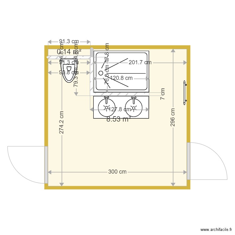 guerinaud bersion . Plan de 0 pièce et 0 m2