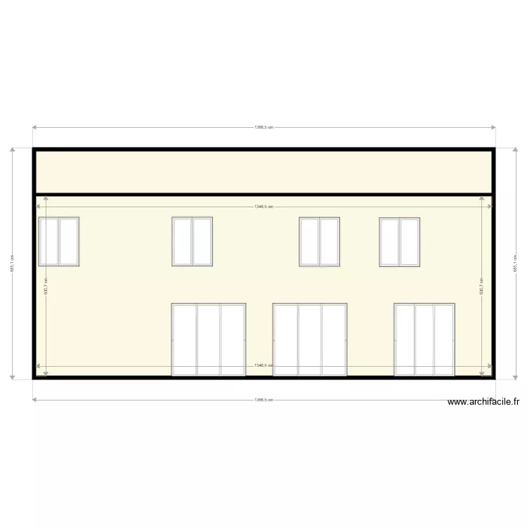 Facade batiment A 2. Plan de Facade batiment A 2. Plan de
