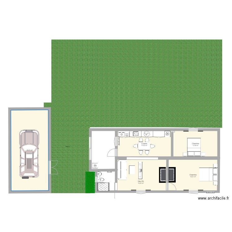 Maison Luisant. Plan de 0 pièce et 0 m2