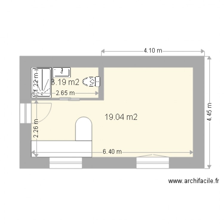 bib98. Plan de 0 pièce et 0 m2