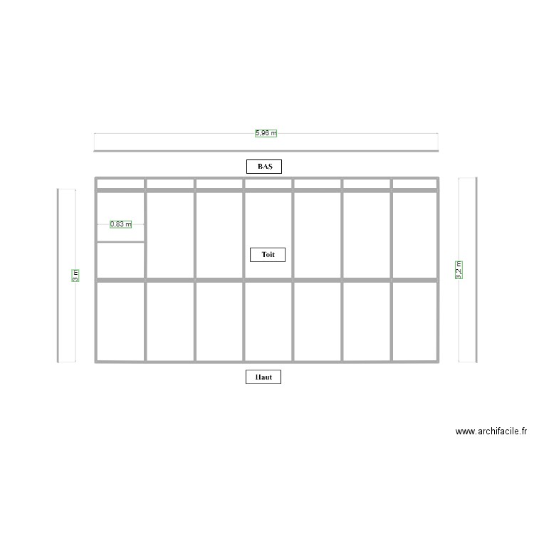 moi. Plan de 0 pièce et 0 m2