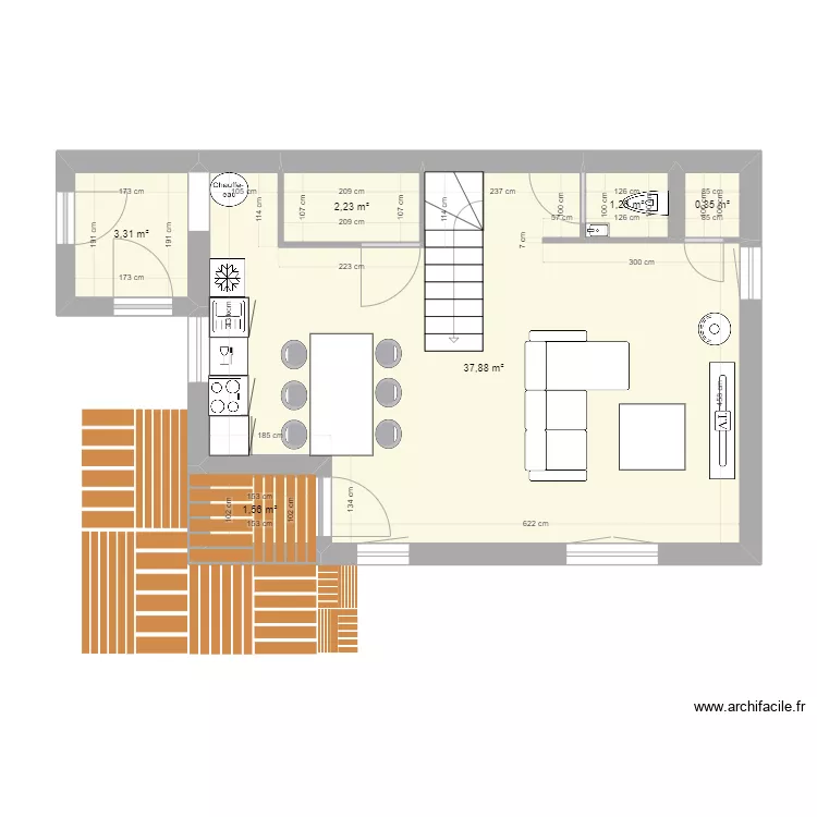 t2 duplex port nabat RDC. Plan de 