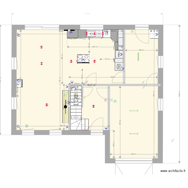 Plan électrique 2. Plan de 0 pièce et 0 m2