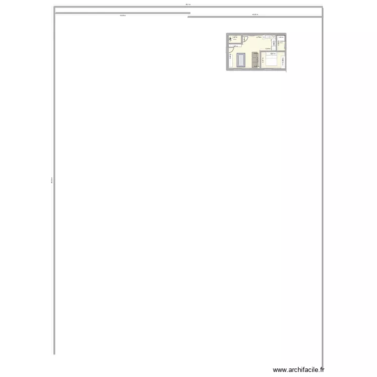 plan 1. Plan de 3 et 37 m² plan 1. Plan de 3 et 37 m²