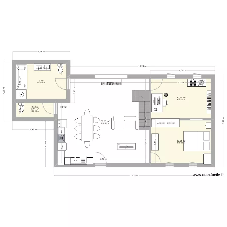 Cozy home. Plan de 5 et 75 m² Cozy home. Plan de 5 et 75 m²