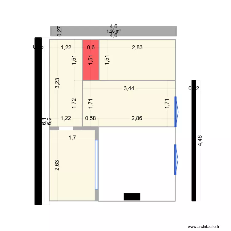 PYRENNEES. Plan de 8 pièces et 22 m² PYRENNEES. Plan de 8 pièces et 22 m²