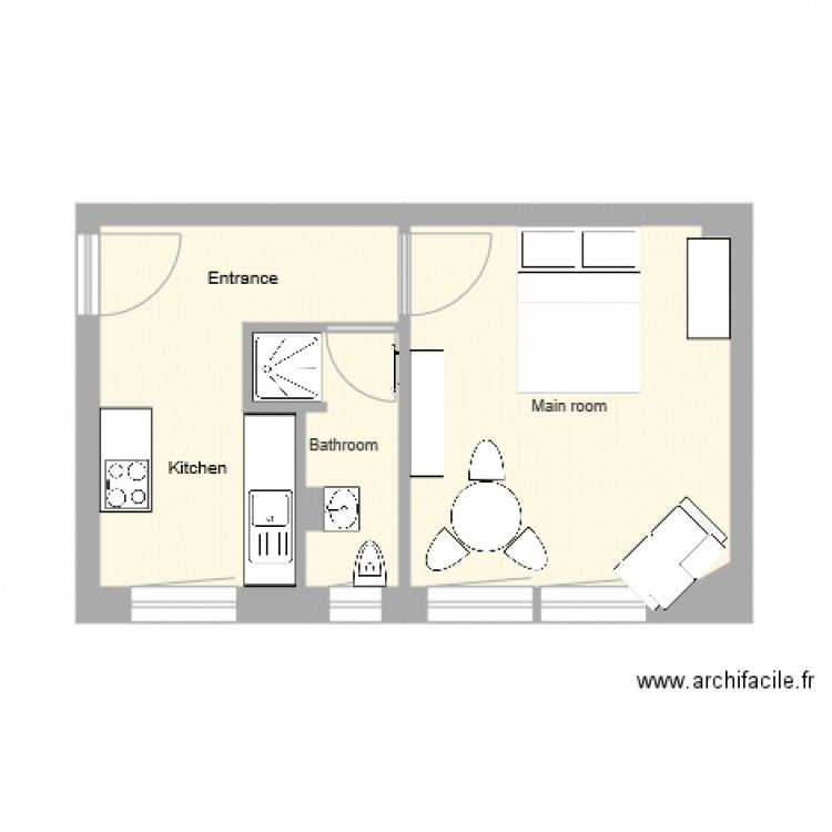 Forststrasse 14. Plan de 0 pièce et 0 m2