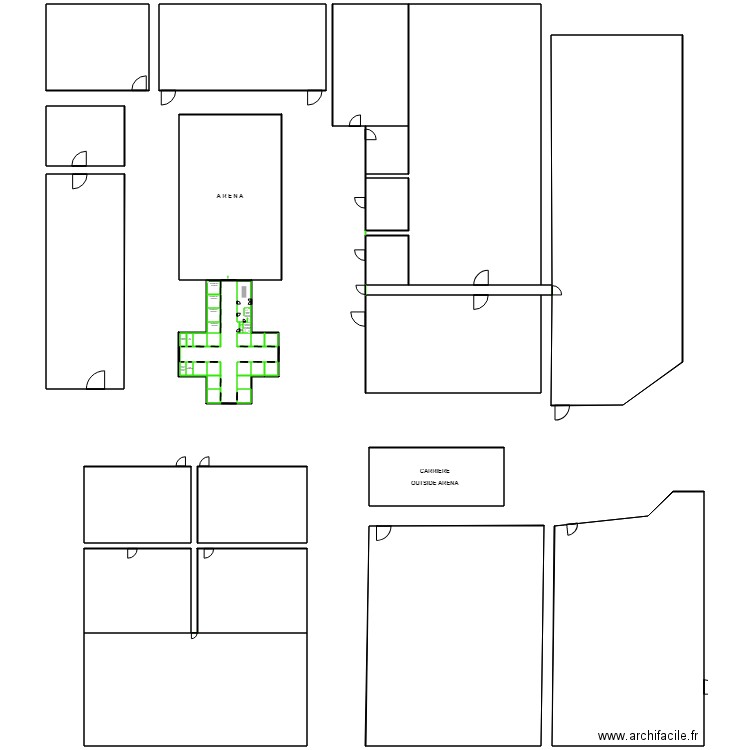 land ho. Plan de 0 pièce et 0 m2