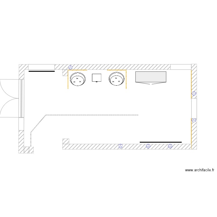 entrée CAJ. Plan de 0 pièce et 0 m2