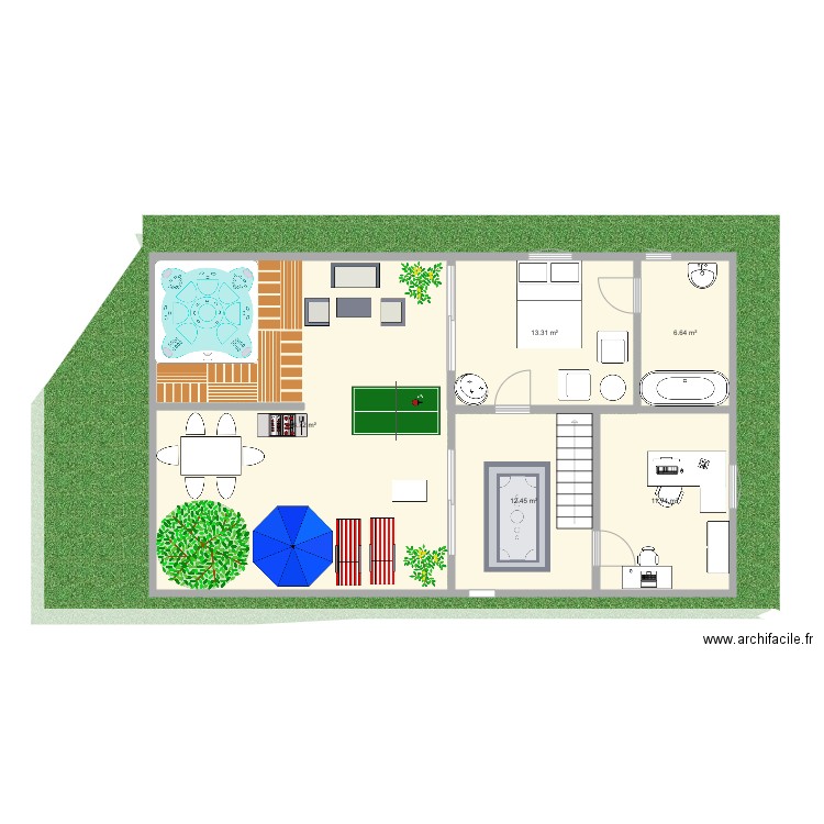 maison de reve. Plan de 0 pièce et 0 m2