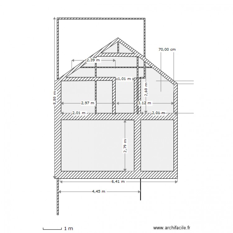 OUVERTURE . Plan de 0 pièce et 0 m2