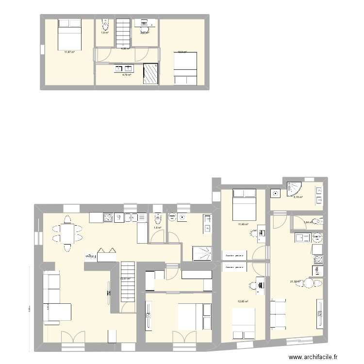 Plan Marine v2. Plan de 0 pièce et 0 m2