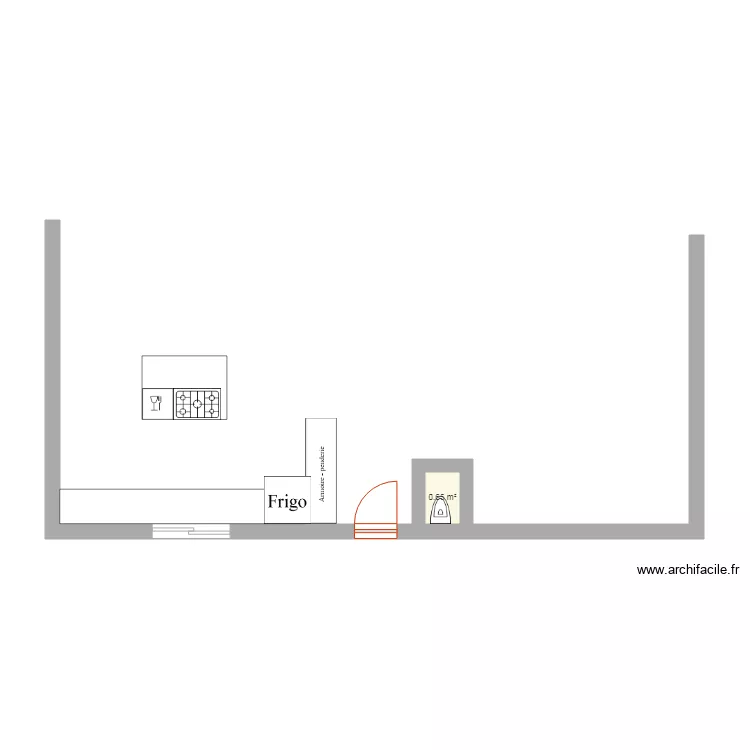 plan maison. Plan de 