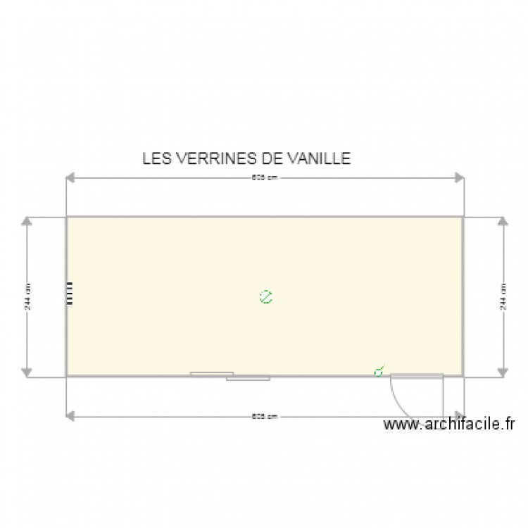 LES VERRINES DE VANILLE. Plan de 0 pièce et 0 m2