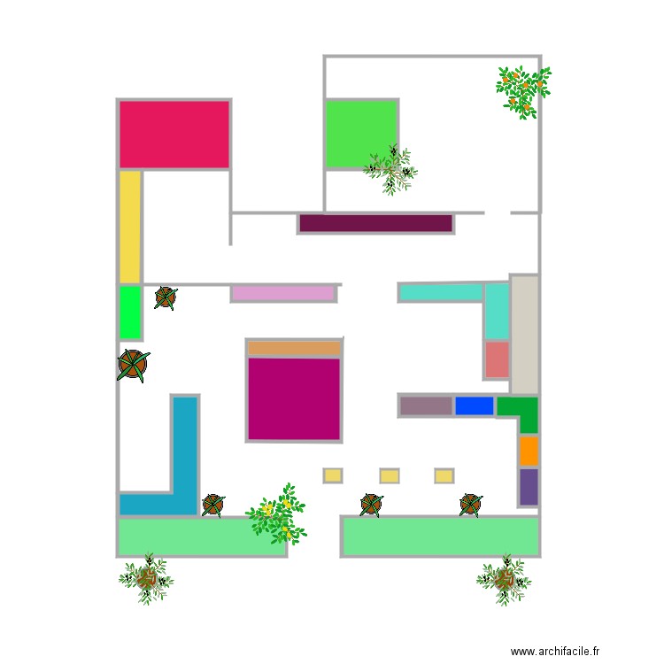 PLAN DU MAGASIN . Plan de 0 pièce et 0 m2