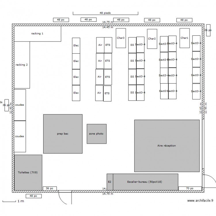166-magasin v2. Plan de 0 pièce et 0 m2