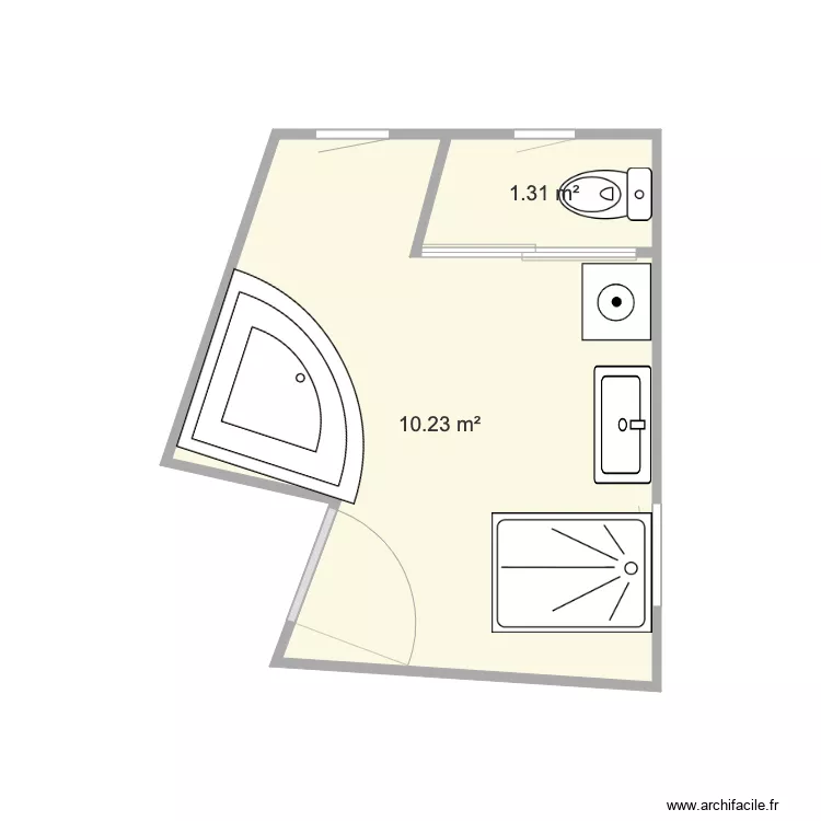 SdB Barbara Ben 1. Plan de SdB Barbara Ben 1. Plan de